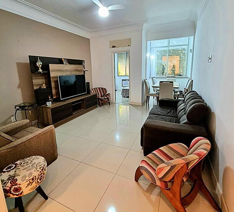 Apartamento Em Copacabana A 100 Metros Da Praia Ріо-де-Жанейро Екстер'єр фото